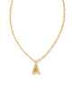 RESERVED Crystal Letter "A" - Kendra Scott Pendant Necklace